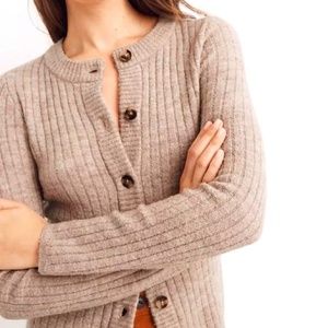 Madewell Merritt Shrunken Cardigan Sweater XXS
